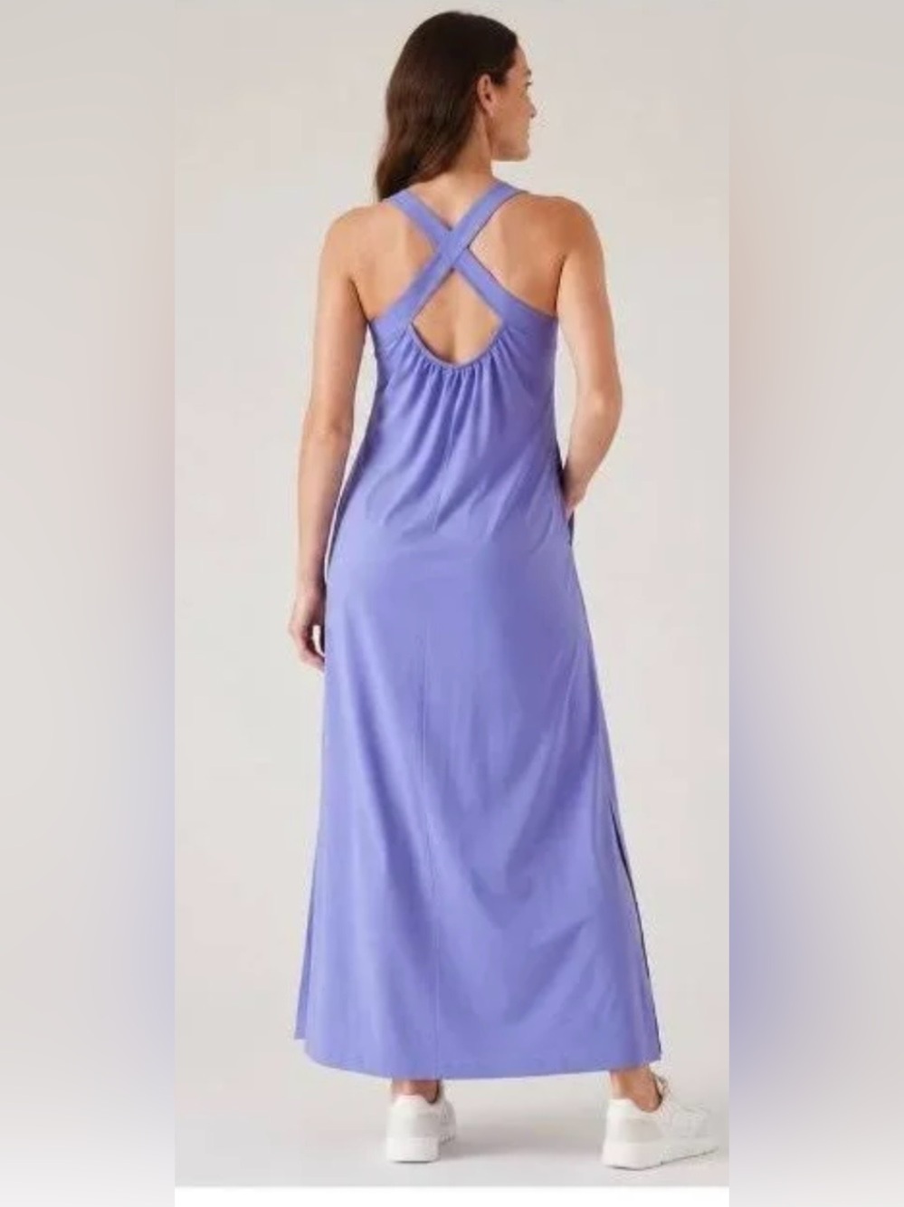 Athleta robe arrival maxi dress M NWT